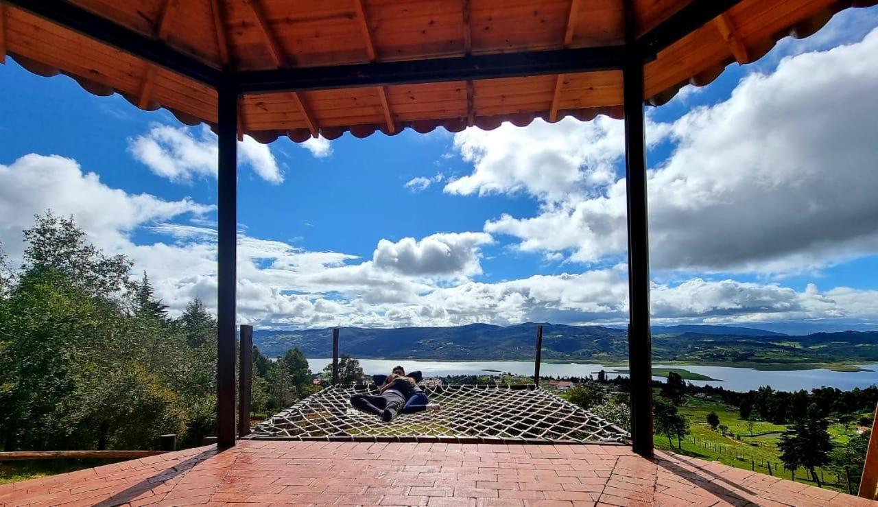 Отель Glamping Sede Campestre Mirador De Pueblo Viejo Гуатавита Экстерьер фото
