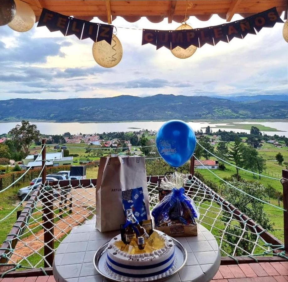 Отель Glamping Sede Campestre Mirador De Pueblo Viejo Гуатавита Экстерьер фото