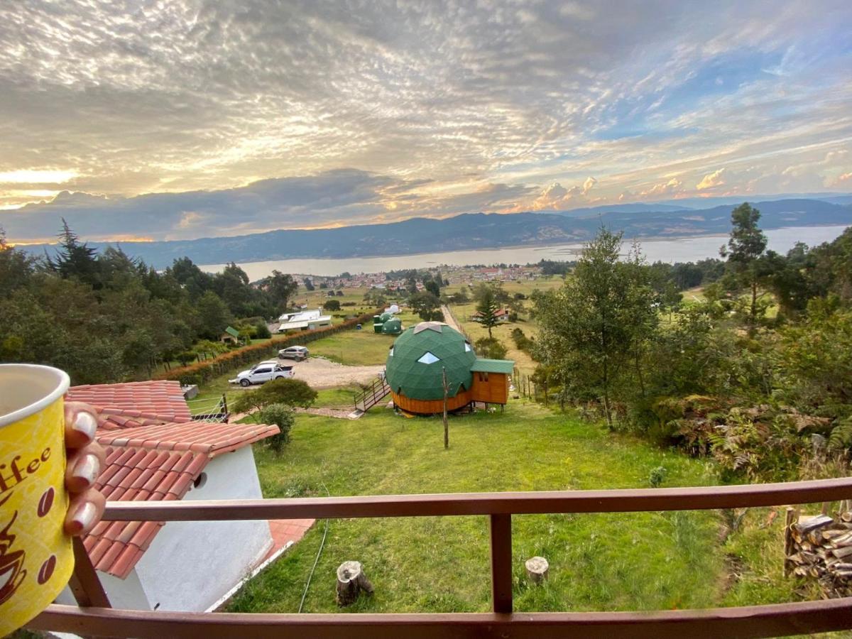 Отель Glamping Sede Campestre Mirador De Pueblo Viejo Гуатавита Экстерьер фото