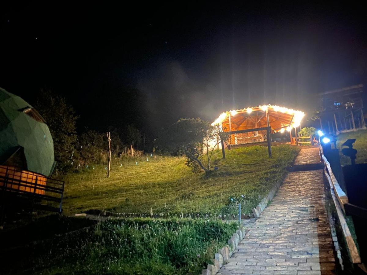 Отель Glamping Sede Campestre Mirador De Pueblo Viejo Гуатавита Экстерьер фото